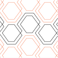 Diagonal Plaid - Hexies